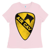 Bubblegum Pink 1st cavalry division air cav Ladies Tee - Jasminsmagicworld