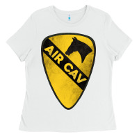 White 1st cavalry division air cav Ladies Tee - Jasminsmagicworld