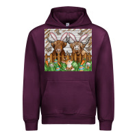 Easter Cow Urban Hoodie | Teevron