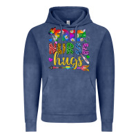 Vintage Denim Free Nurse Hugs Pride LGBTQ+ Vintage Hoodie - BundleAndBundleShop