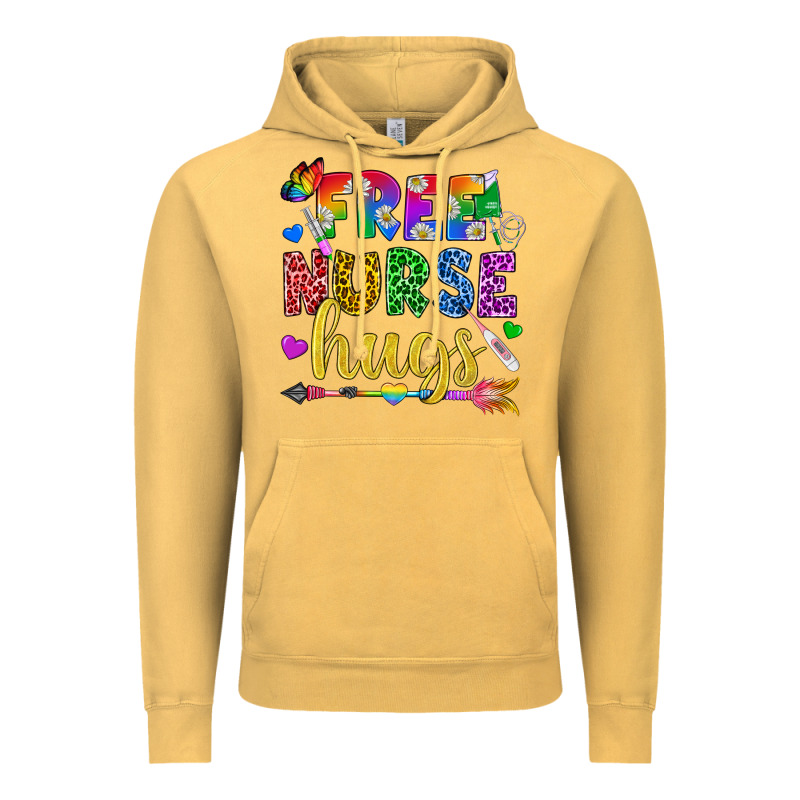 Free Nurse Hugs Pride Lgbtq+ Vintage Hoodie by BundleAndBundleShop | Teevron