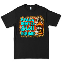 Black Whiskey Bent and Hell Bound Premium Tee - Jasminsmagicworld