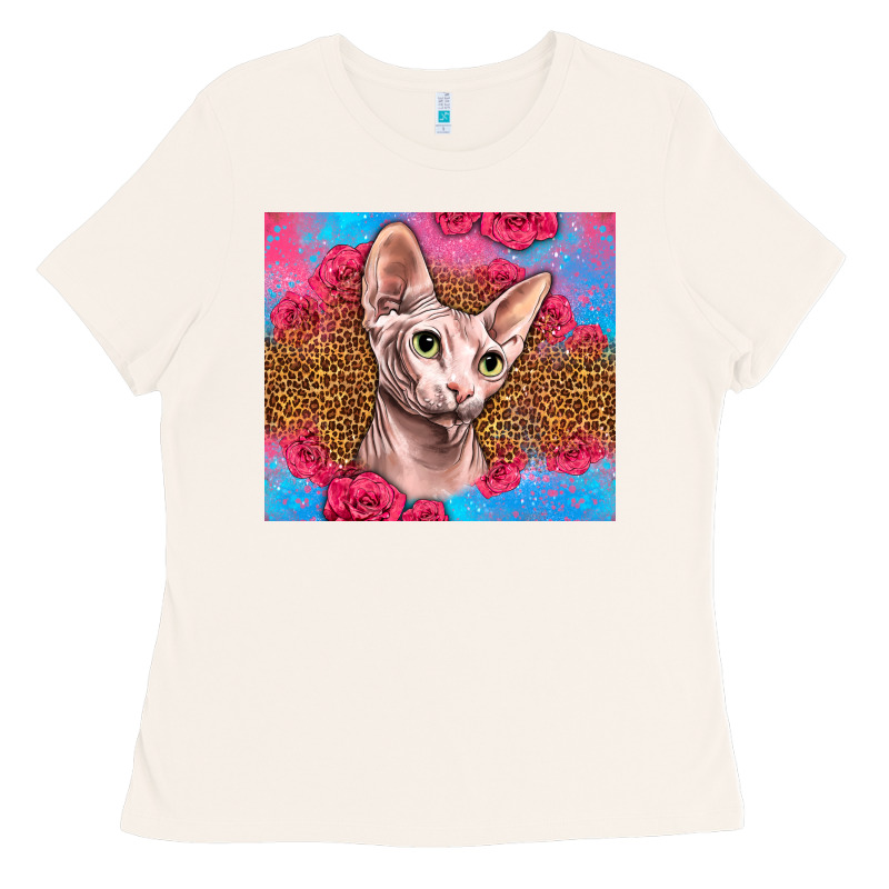 Western Sphynx Cat Ladies Tee by LillyAllenDesigns | Teevron
