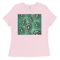 Bubblegum Pink turquoise gemstone glitter Ladies Tee - Jasminsmagicworld