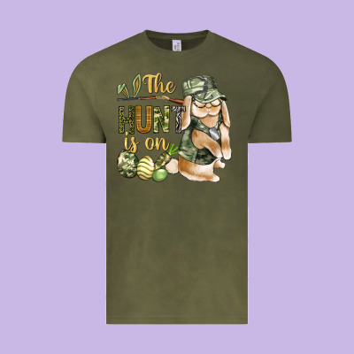 The Hunt Is On Vintage Tee Designed By Bundleandbundleshop
