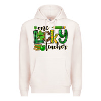 St. Patrick's One Lucky Teacher Premium Hoodie | Teevron