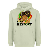 Matcha I am black history Heavyweight Hoodie - FaDigitalArtStudio