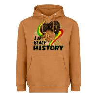 Meerkat I am black history Heavyweight Hoodie - FaDigitalArtStudio
