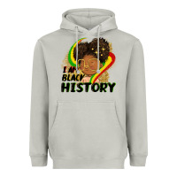 Moon Dust I am black history Heavyweight Hoodie - FaDigitalArtStudio