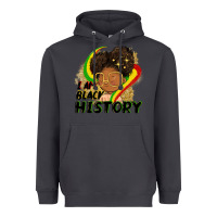 Smoke I am black history Heavyweight Hoodie - FaDigitalArtStudio