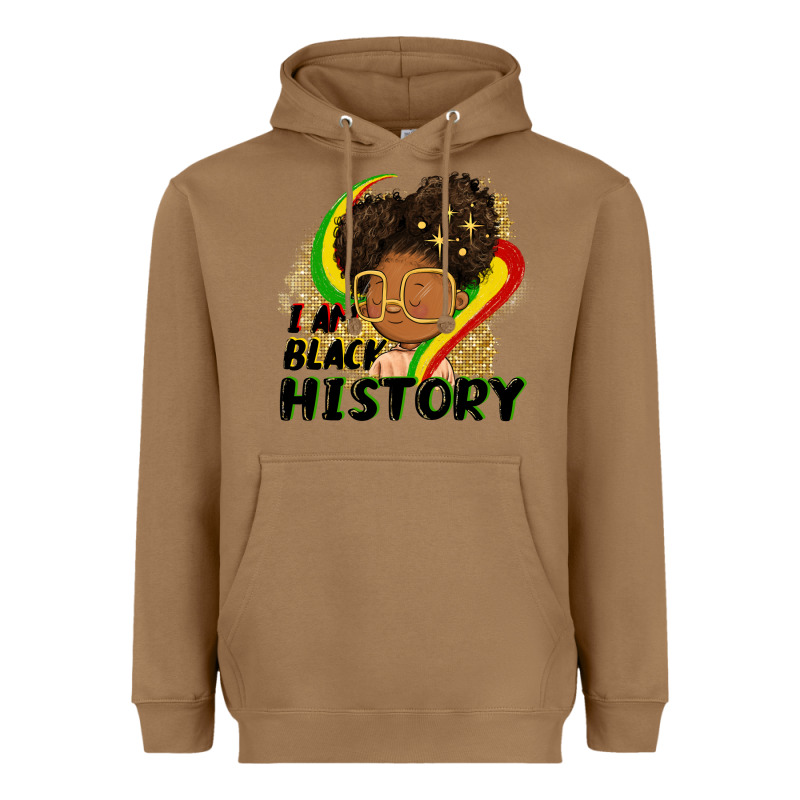I Am Black History Heavyweight Hoodie by FaDigitalArtStudio | Teevron
