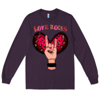 Plum Love Rocks Long Sleeve Tee - Bettercallsaul