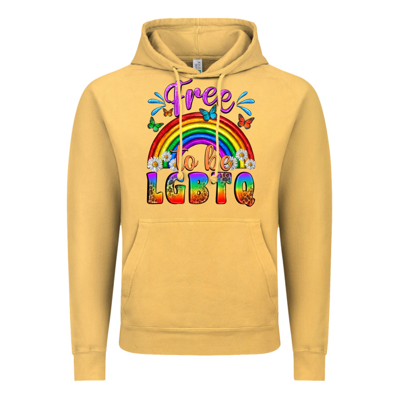 Western Free To Be Lgbtq Vintage Hoodie by BundleAndBundleShop | Teevron
