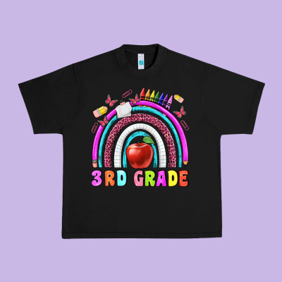3 Rd Grade Urban Heavy Tee Designed By Bundleandbundleshop