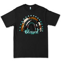 Black blessed rainbow cowhide aztec Premium Tee - Jasminsmagicworld