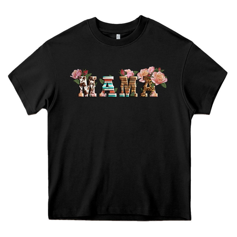 Western Floral Mama Heavy Core Tee by LillyAllenDesigns | Teevron