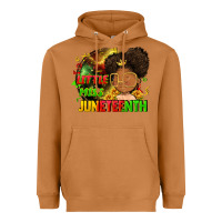 Meerkat Little miss Juneteenth Heavyweight Hoodie - FaDigitalArtStudio