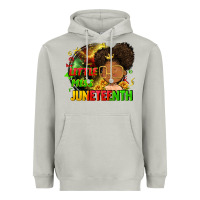 Moon Dust Little miss Juneteenth Heavyweight Hoodie - FaDigitalArtStudio