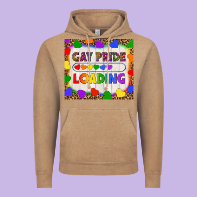 Gay Pride Loading Lgbtq Tumbler Vintage Hoodie Designed By Bundleandbundleshop