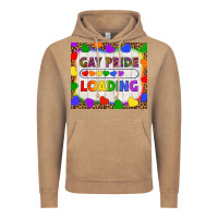 Vintage Coffee Gay Pride Loading LGBTQ Tumbler Vintage Hoodie - BundleAndBundleShop