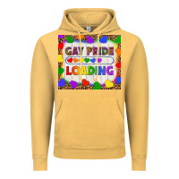 Vintage Mustard Gay Pride Loading LGBTQ Tumbler Vintage Hoodie - BundleAndBundleShop
