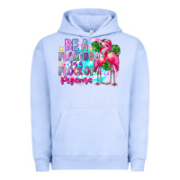 Pigment Grape Ice bea flamingo in a flock of pigeons Urban Hoodie - CowhideDigitalArt