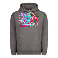 Bea Flamingo In A Flock Of Pigeons Urban Hoodie | Teevron