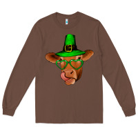 Chestnut St Patricks Day Cow Long Sleeve Tee - Bettercallsaul