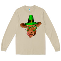 Mushroom St Patricks Day Cow Long Sleeve Tee - Bettercallsaul