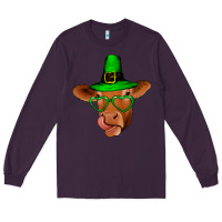 Plum St Patricks Day Cow Long Sleeve Tee - Bettercallsaul