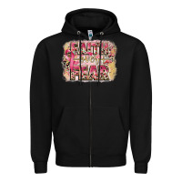 Black faith over fear breast cancer 12 inches 300 dpi Zipper Hoodie - CowGirlArtShop