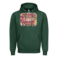 Sports Green faith over fear breast cancer 12 inches 300 dpi Zipper Hoodie - CowGirlArtShop