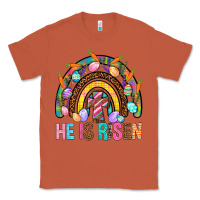Copper He Is Risen Rainbow Classic Tee - BundleAndBundleShop