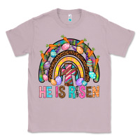 Lilac He Is Risen Rainbow Classic Tee - BundleAndBundleShop