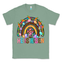 Sage He Is Risen Rainbow Classic Tee - BundleAndBundleShop