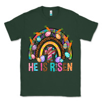 Sports Green He Is Risen Rainbow Classic Tee - BundleAndBundleShop