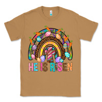 Toasted Coconut He Is Risen Rainbow Classic Tee - BundleAndBundleShop