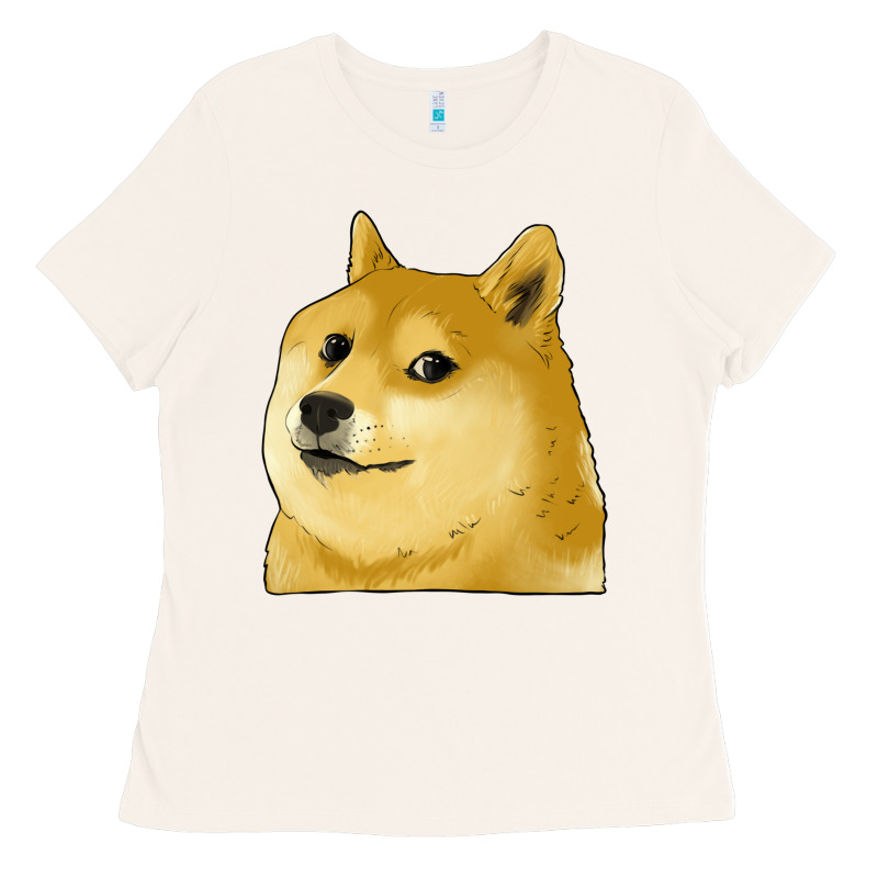 Doge Coin Shiba Dog Ladies Tee by Jasminsmagicworld | Teevron