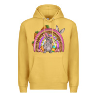Antique Gold Easter rainbow Premium Hoodie - OliviaCreatesArt