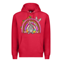 Cardinal Easter rainbow Premium Hoodie - OliviaCreatesArt