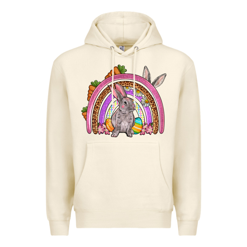 Easter Rainbow Premium Hoodie by OliviaCreatesArt | Teevron