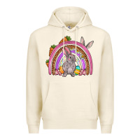 Tofu Easter rainbow Premium Hoodie - OliviaCreatesArt