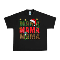 Black Christmas Mama Urban Heavy Tee - BundleAndBundleShop