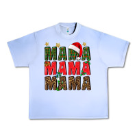 Grape Ice Christmas Mama Urban Heavy Tee - BundleAndBundleShop