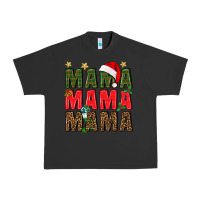 Pigment Black Christmas Mama Urban Heavy Tee - BundleAndBundleShop