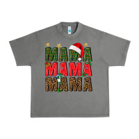 Tornado Christmas Mama Urban Heavy Tee - BundleAndBundleShop