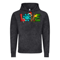 Vintage Black christmas gemstone love Vintage Hoodie - RanaPortraitStore