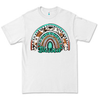 White blessed western rainbow Premium Tee - Jasminsmagicworld