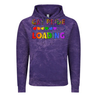 Cloud Purple Western Gay Pride Loading LGBTQ+ Vintage Hoodie - BundleAndBundleShop