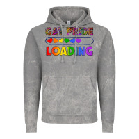 Cloud Rock Western Gay Pride Loading LGBTQ+ Vintage Hoodie - BundleAndBundleShop